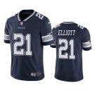 Men & Youth #21 Ezekiel Elliott Dallas Cowboys Color Rush Limited Navy Jersey