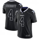 Men's #4 Dak Prescott Dallas Cowboys Lights Out Edition Black Jersey