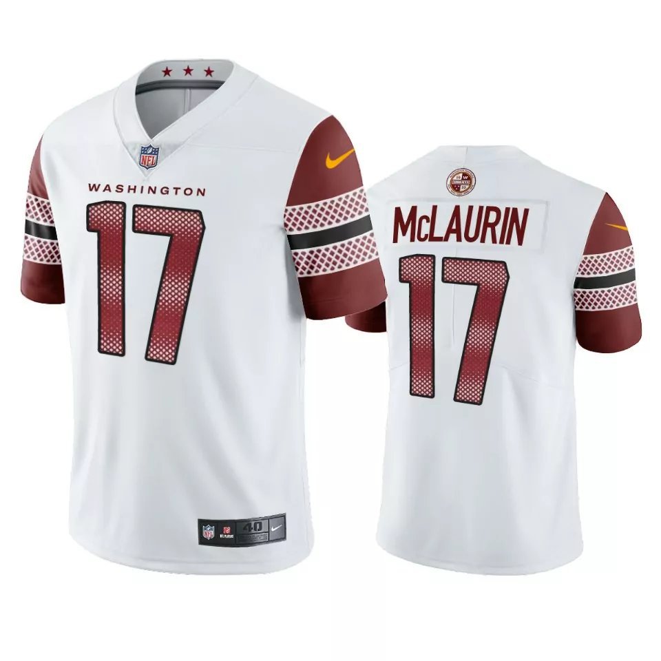 Men & Youth #17 Terry McLaurin Washington Commanders Burgundy Color Rush Limited White Jersey