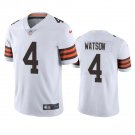 Men & Youth #4 Deshaun Watson Cleveland Browns Color Rush Limited White Jersey