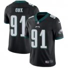 Men & Youth #91 Fletcher Cox Philadelphia Eagles Color Rush Limited Black Jersey