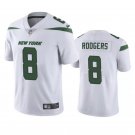 Men & Youth #8 Aaron Rodgers New York Color Rush Limited White Jersey