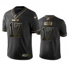 Men & Youth #17 Josh Allen Buffalo Bills Black Golden Edition Jersey