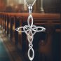 Celtic Cross Necklace | 925 Sterling Silver Women's Jewelry