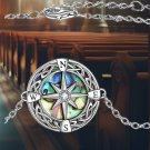 Compass Bracelet Sterling Silver Celtic Knot Compass Bracelet Compass Bracelet Sterling Silver Celtic Knot Compass Bracelet