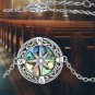 Compass Bracelet Sterling Silver Celtic Knot Compass Bracelet