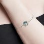 Compass Bracelet Sterling Silver Celtic Knot Compass Bracelet