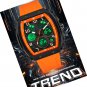 Watch for Men Unique Rectangle Dial White Wristwatch with Digital