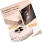 for iPhone 16 Pro Max Case with Screen Protector and Camera Lens Grade