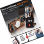 For iPhone 16 Pro Max Leather Case,Built-in Invisible Stand [Compatible