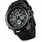 Watch for Men Waterproof Big Dial Analog Digital Sport Multifunction