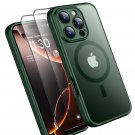 Magnetic for iPhone 16 Pro Max Case, with 2 Pcs [Tempered Glass Matte Magnetic for iPhone 16 Pro Max Case, with 2 Pcs [Tempered Glass Matte