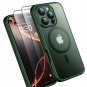 Magnetic for iPhone 16 Pro Max Case, with 2 Pcs [Tempered Glass Matte