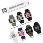 Square Men's Digital Watch Big Numbers Dial Large Face Waterproof Unisex