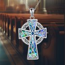 Celtic Cross Necklace 925 Sterling Silver Celtic Knot Cross Infinity Cross Celtic Cross Necklace 925 Sterling Silver Celtic Knot Cross Infinity Cross