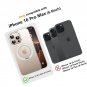 Designed for iPhone 16 Pro Max Case, 360°Rotatable Ring Stand Case with