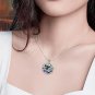Urn Necklace for Ashes Sterling Silver Abalone Shell