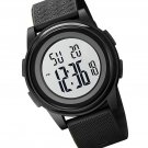 Ultra-Thin Minimalist Sports Waterproof Digital Watches Men with Wide-Angle for