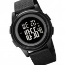 Ultra-Thin Digital Watches Men Minimalist Sports Waterproof with Wide-Angle for