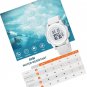 Digital Watche Men Womens Ultra-Thin Relatively Large White Minimalist Sports