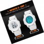 Digital Watche Men Womens Ultra-Thin Relatively Large White Minimalist Sports
