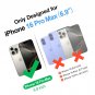 Compatible with iPhone 16 Pro Max Wallet Case,RFID Blocking PU Leather