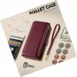 Compatible with iPhone 16 Pro Max Wallet Case,RFID Blocking PU Leather