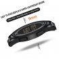 Digital Watch Ultra-Thin Minimalist Sports Watch 5ATM Waterproof with Alarm,