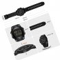 Digital Watch Ultra-Thin Minimalist Sports Watch 5ATM Waterproof with Alarm,