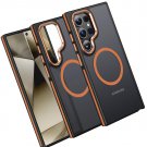 for Samsung Galaxy S24 Ultra Case, [Compatible with Magsafe] [Military S24