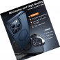 Magnetic and Shockproof for iPhone 16 Pro Max Case, 4X Military Grade Fit