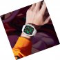 Watches for Men Unique Rectangle Dial White Wristwatch with Digital