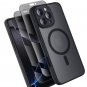 Designed for iPhone 16 Pro Max Case, Compatible with MagSafe, with Privacy X2,