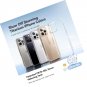 For iPhone 16 Pro Max Case Crystal Clear, [Never Yellow Technology] Slim