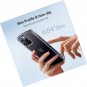 For iPhone 16 Pro Max Case Crystal Clear, [Never Yellow Technology] Slim