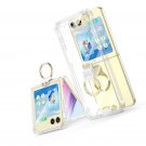 Designed for Samsung Galaxy Z Flip 6 Case Clear with Ring, Anti-Fall Shockproof Designed for Samsung Galaxy Z Flip 6 Case Clear with Ring, Anti-Fall Shockproof
