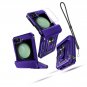 Compatible with Samsung Galaxy Z Flip 6 Case Built in Screen Duty Full