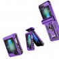 Compatible with Samsung Galaxy Z Flip 6 Case Built in Screen Duty Full
