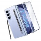 Clear Case for Samsung Galaxy Z Fold 6 with S Pen Holder, Built-in S Pen Holder Clear Case for Samsung Galaxy Z Fold 6 with S Pen Holder, Built-in S Pen Holder