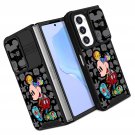 for Samsung Z Fold 5 Case - with Camera Cover Wireless Charging Cute for