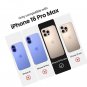 Designed for iPhone 16 Pro Max Case, Silicone Upgraded [Camera Phone [2