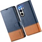 Case Wallet for Galaxy S24, PU Leather Magnetic Kickstand [RFID Blocking]