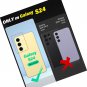 Case Wallet for Galaxy S24, PU Leather Magnetic Kickstand [RFID Blocking]
