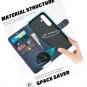 Case Wallet for Galaxy S24, PU Leather Magnetic Kickstand [RFID Blocking]