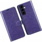 Compatible with Galaxy S24 5G Wallet Case, PU Leather Flip Folio Case with Compatible with Galaxy S24 5G Wallet Case, PU Leather Flip Folio Case with