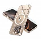 for iPhone 16 Pro Max Case Magnetic, Women Clear Glitter Sparkly Case, for iPhone 16 Pro Max Case Magnetic, Women Clear Glitter Sparkly Case,