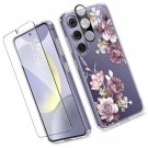 for Samsung Galaxy S24 Case Floral, with Screen Protector and Camera 6.2 for Samsung Galaxy S24 Case Floral, with Screen Protector and Camera 6.2
