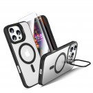 Designed for iPhone 16 Pro Max Case Magnetic with Kickstand and Screen Military Designed for iPhone 16 Pro Max Case Magnetic with Kickstand and Screen Military
