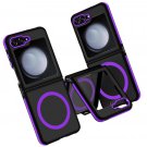 for Samsung Galaxy Z Flip 5 Case,[Compatible with Magsafe] Military Grade Phone