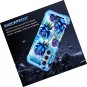 Compatible with Galaxy S24 FE 5G Case,Glow in The Dark Three Layer Heavy